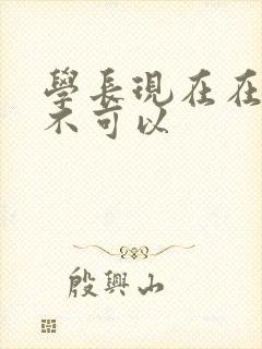 学长现在在上课不可以