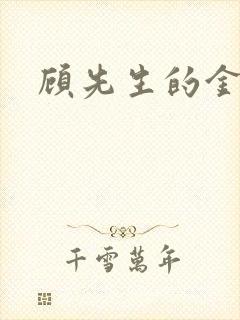 顾先生的金丝雀