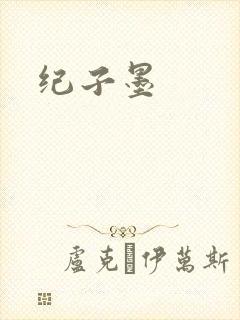 纪子墨封面