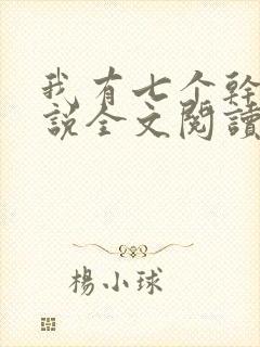 我有七个干妈小说全文阅读封面