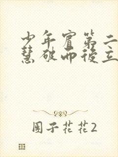 少年宾第二部珏慧破而后立