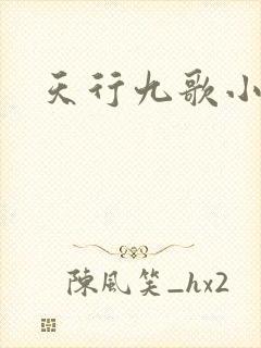 天行九歌小说