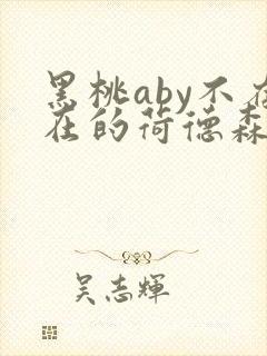 黑桃aby不存在的荷德森笔趣阁