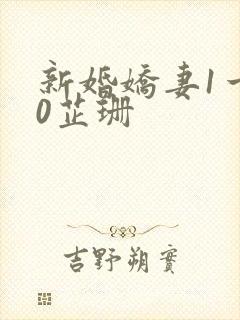 新婚娇妻1一40芷珊
