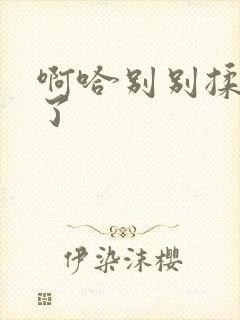 啊哈别别揉那处了