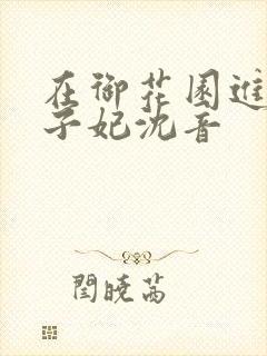 在御花园进入太子妃沈音