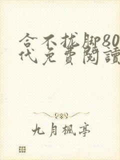 合不拢脚80年代免费阅读笔趣阁