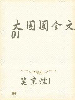 大团圆全文阅读01