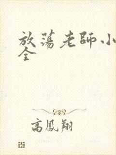 放荡老师小说大全