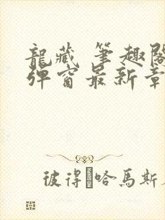 龙藏 笔趣阁无弹窗最新章节