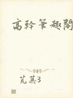 高干笔趣阁封面