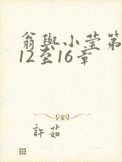 翁与小莹第十部12至16章