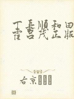 丁长顺和田晓兰霍吕茂正版