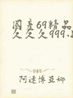 国产69精品久久久久999小说