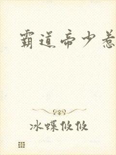 霸道帝少惹不得