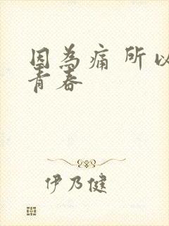 因为痛 所以叫青春