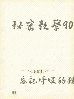 秘密教学90