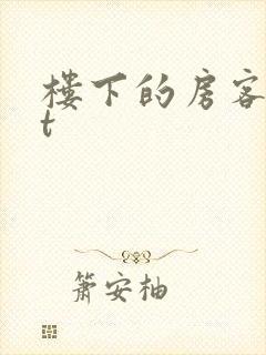 楼下的房客txt封面