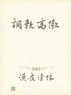 调教高傲