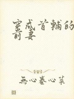 穿成首辅的炮灰前妻