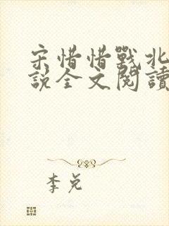 宋惜惜战北望小说全文阅读封面