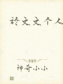 于文文个人简历