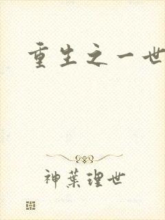 重生之一世枭雄