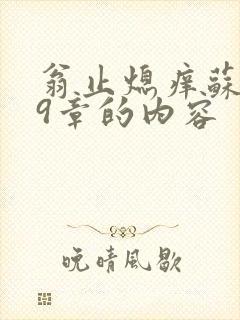 翁止熄痒苏钥第9章的内容