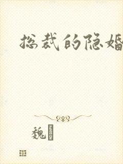 总裁的隐婚新娘