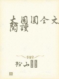 大团圆全文完整阅读