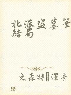 北派盗墓笔记大结局