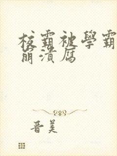 校霸被学霸玩到崩溃腐