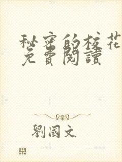 秘密的校花小说免费阅读