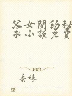 父女间的秘密赵永小说免费阅读封面