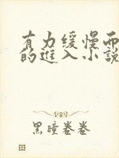 有力缓慢而坚定的进入小说