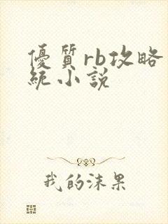 优质rb攻略系统小说封面