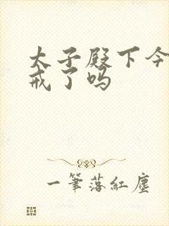 太子殿下今天破戒了吗