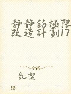 静静的极限自我改造计划17