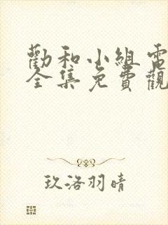 劝和小组电视剧全集免费观看封面