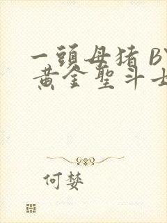 一头母猪 BY 黄金圣斗士