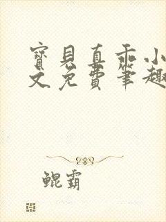 宝贝真乖小说全文免费笔趣阁