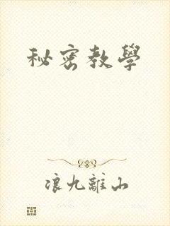 秘密教学