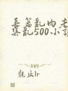 长篇乱肉老师合集乱500小说