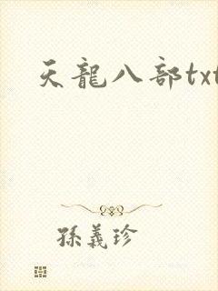 天龙八部txt封面