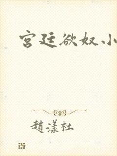 宫廷欲奴小说封面