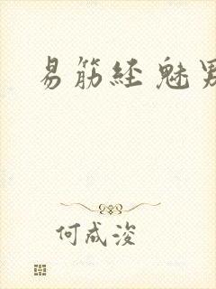 易筋经 魅男封面