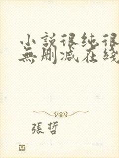 小说很纯很暧昧无删减在线阅读