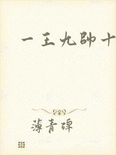 一王九帅十二宫封面