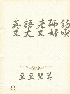 英语老师的兔子又大又好吃封面