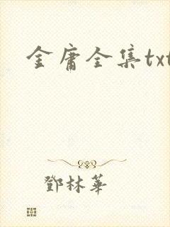 金庸全集txt封面